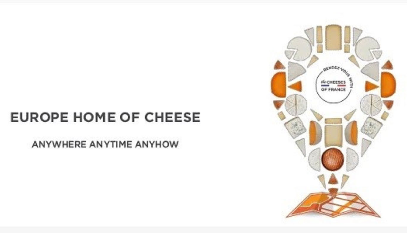 EUとCNIELが展開するフランス産チーズのキャンペーン