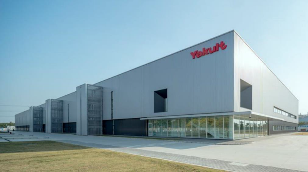 生産を開始した無錫ヤクルト第2工場