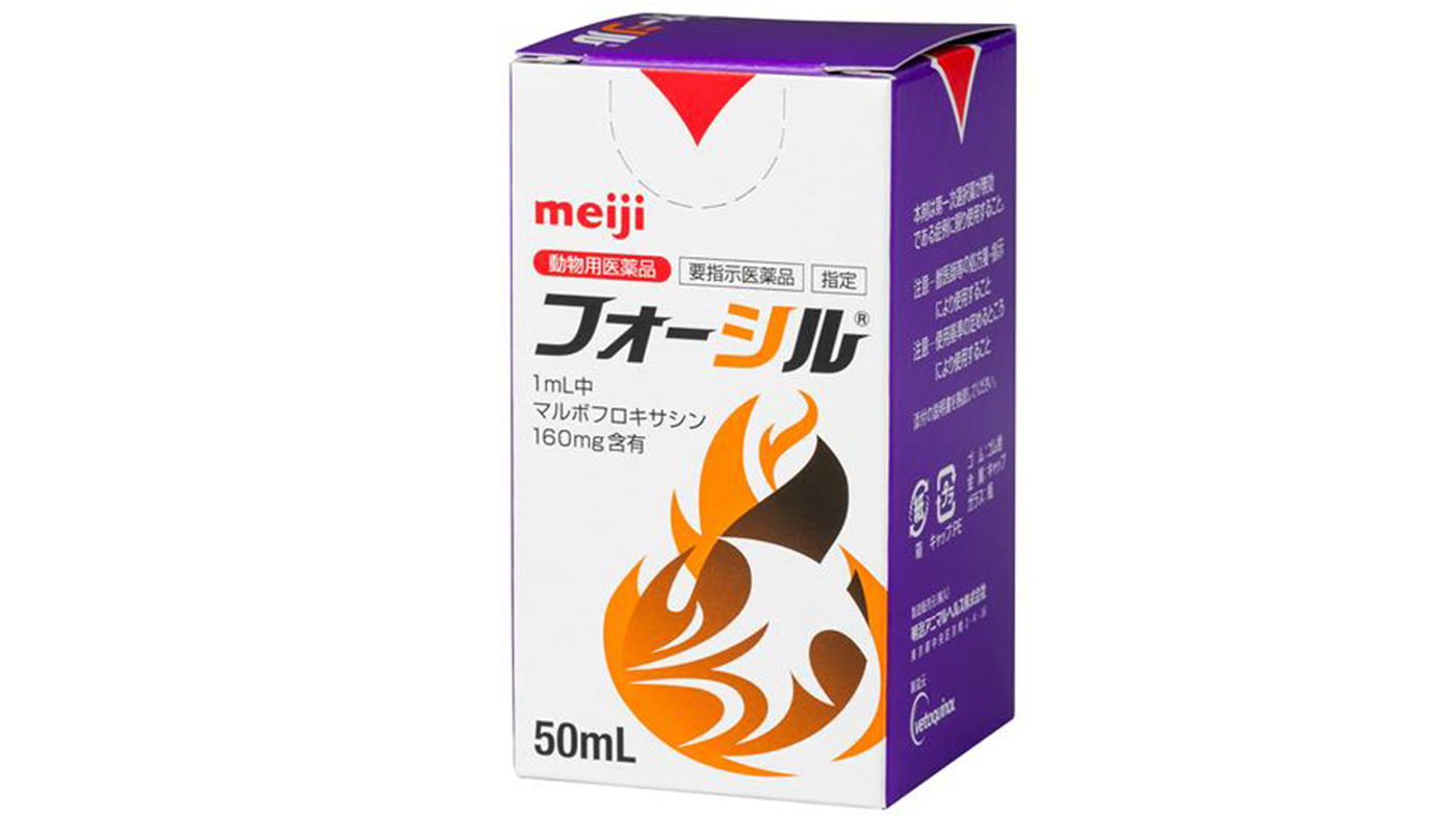 牛の乳房炎治療用 注射剤「フォーシル」