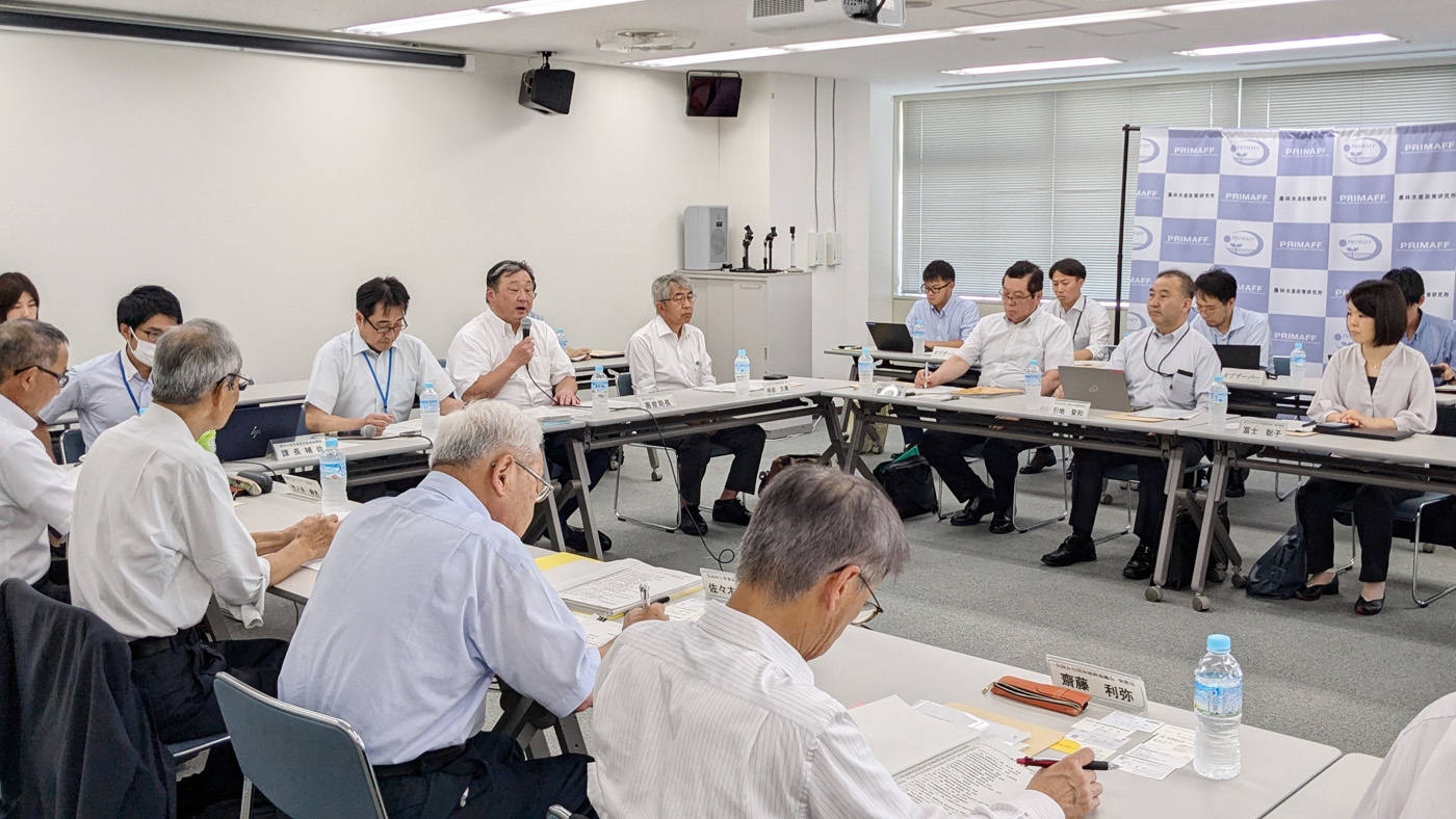 7日に開かれたAW意見交換会