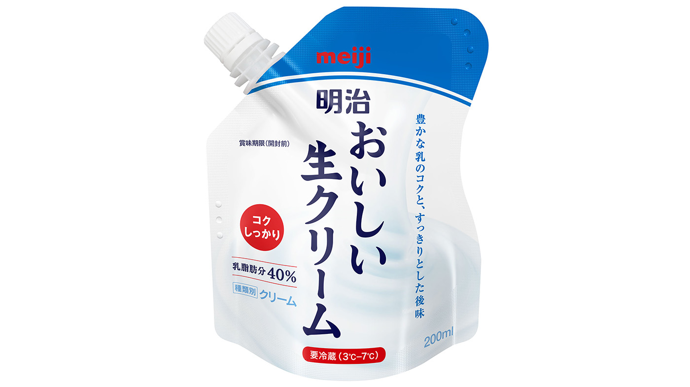 明治「おいしい生クリーム」6月から値上げ｜酪農乳業速報