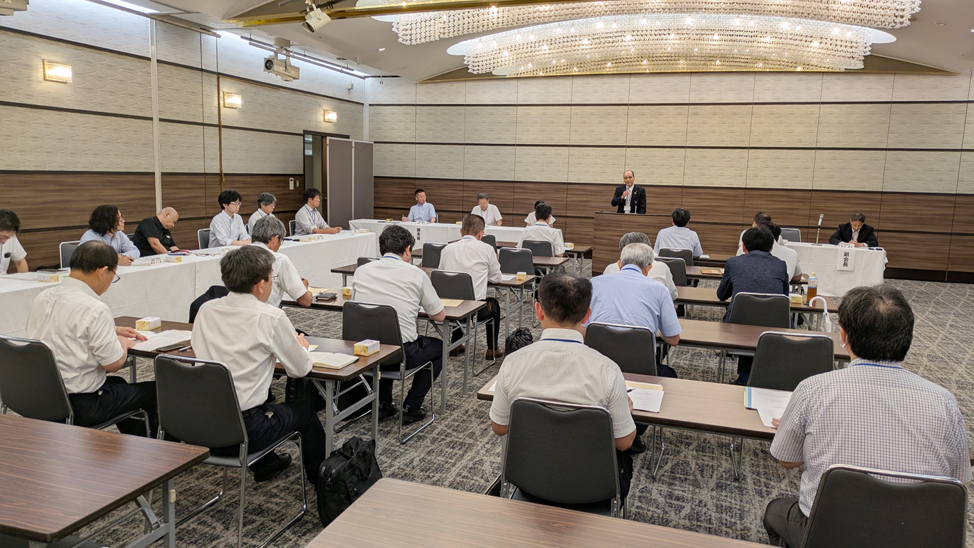 名古屋市内で開かれた愛知県牛乳協会の総会
