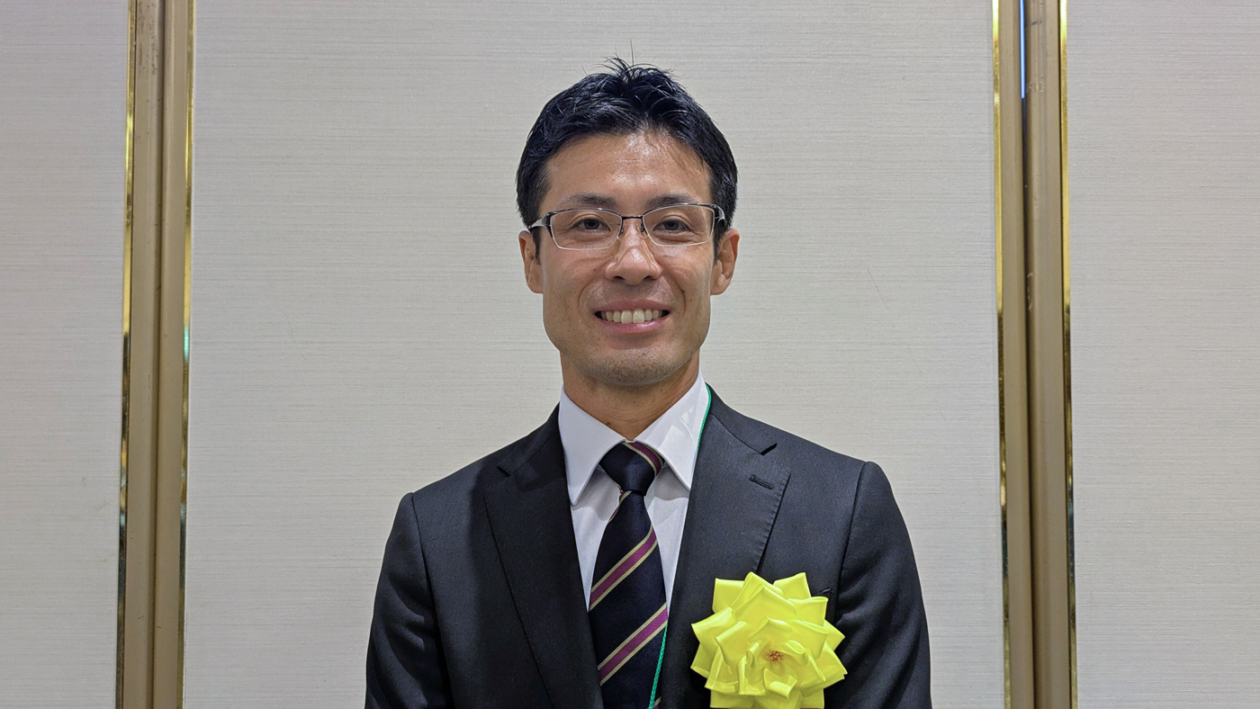 農林水産大臣賞に輝いた髙木大輔さん