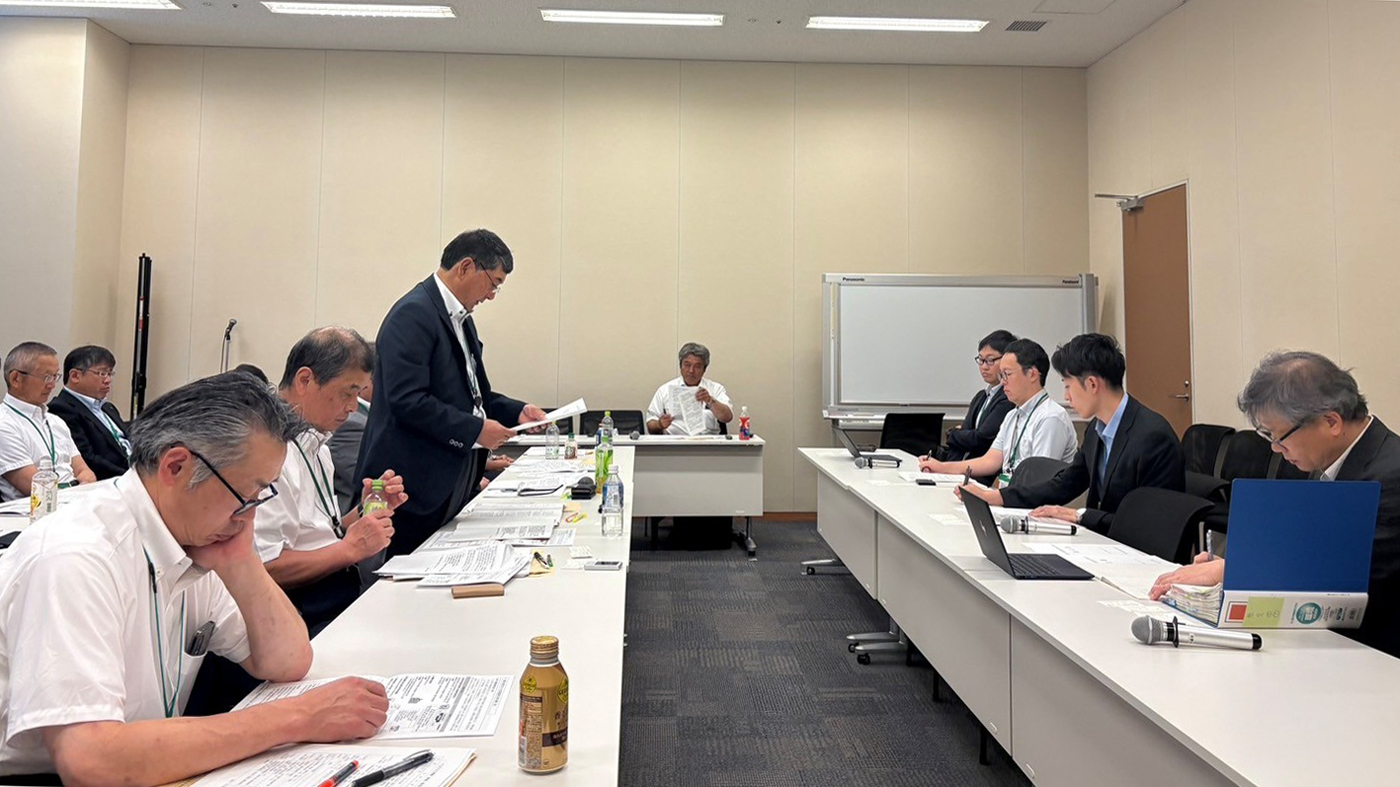 衆議院第2議員会館で行われた中央行動の様子(7月31日撮影)