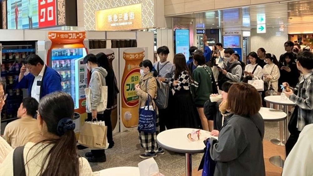 1万人以上が来場した「雪印メグミルクの湯in大阪」