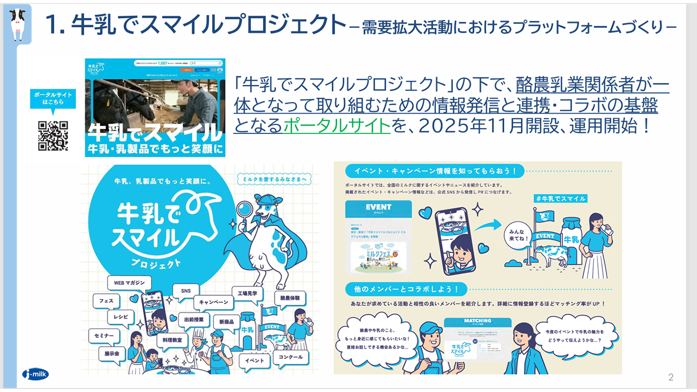 事業説明会で用いられた資料