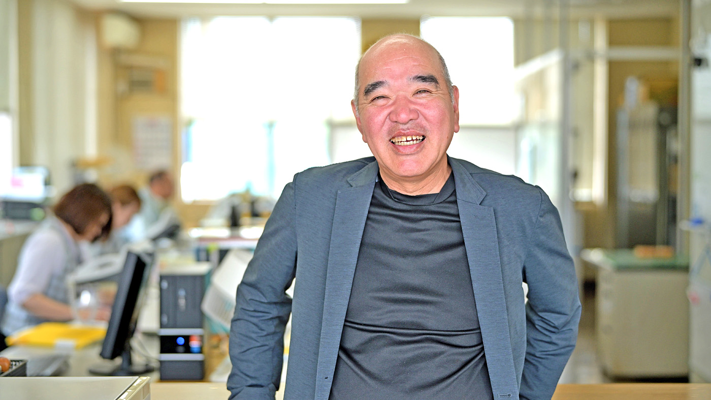 浜名酪農協の佐藤忠明組合長