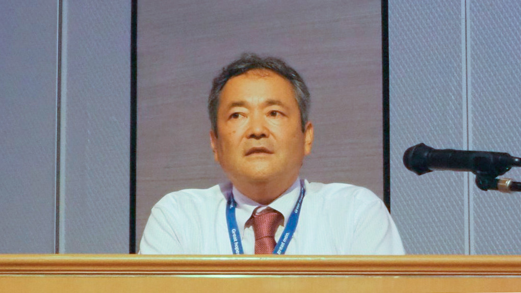 全酪連主催の畜産主任者会議で講演する横山直明教授