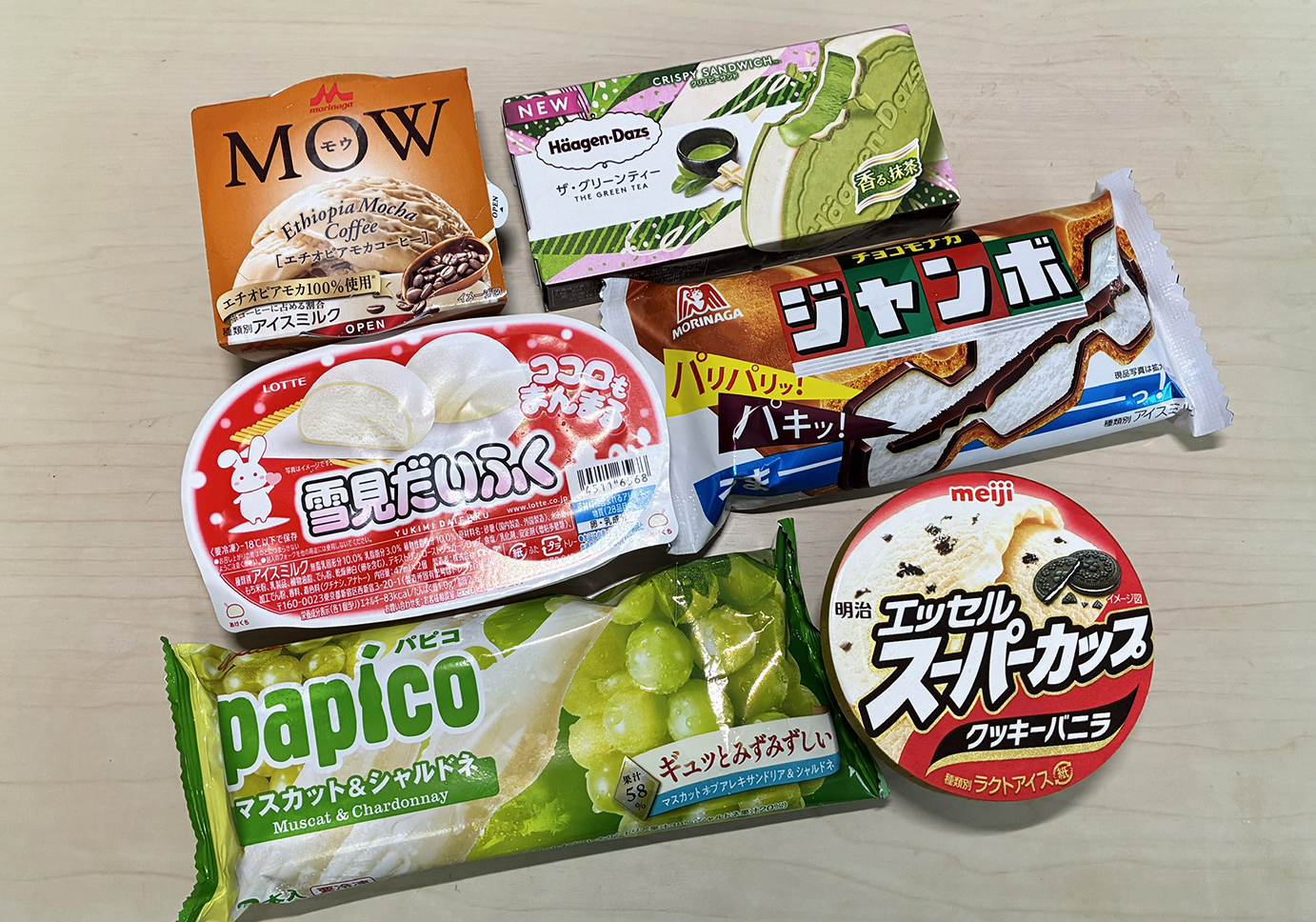 今年のアイスは悪天候で苦戦